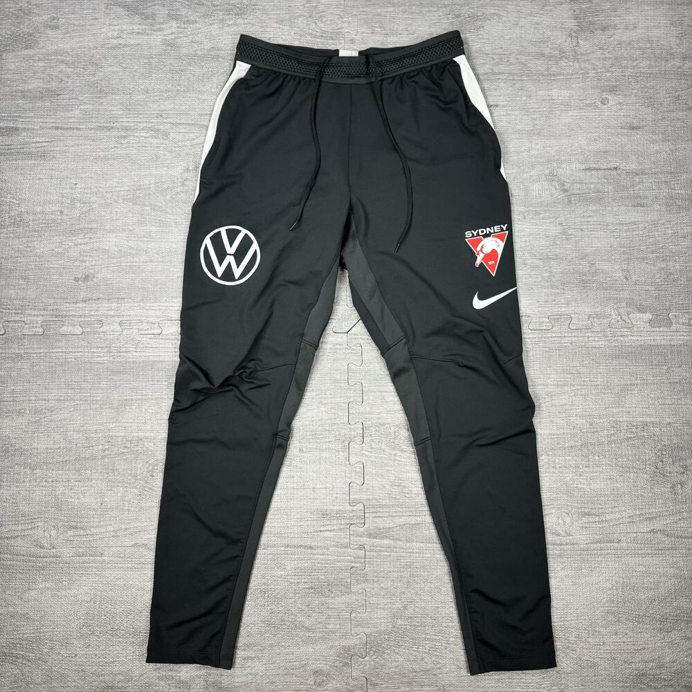 Nike Sydney Swans Activewear Pants Mens Small Gray AFL Footy Track Training EUC